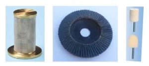 esempi di incollaggio abrasivi e mole abrasive piane