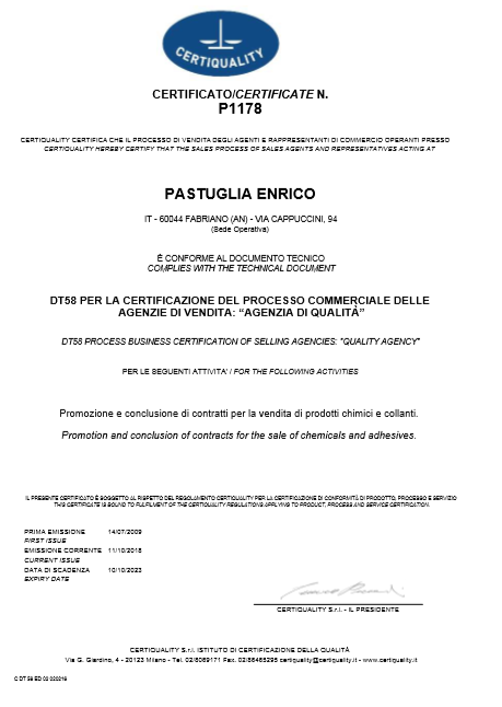 certificazione Agenzia di qualità